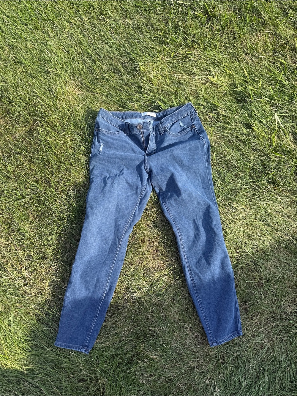 LC Lauren Conrad Dark Blue Skinny Jeans
